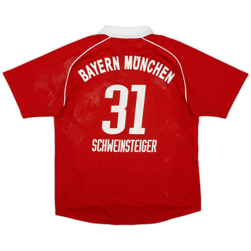 2005-06 Bayern Munich Home Shirt Schweinsteiger #31 - 4/10 - (L.Boys)