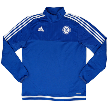 2015-16 Chelsea adidas 1/4 Zip Drill Top - 8/10 - (M)