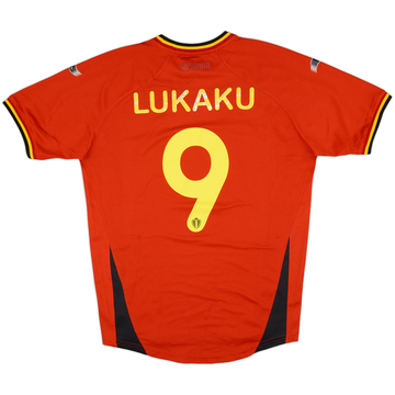 2014-15 Belgium Home Shirt Lukaku #9 - 4/10 - (L)