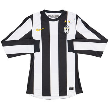 2012-13 Juventus Player Issue Home L/S Shirt - 5/10 - (S)
