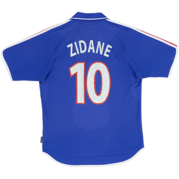 2000-02 France Home Shirt Zidane #10 - 5/10 - (M)