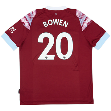 2022-23 West Ham Home Shirt Bowen #20 - 9/10 - (XXL)
