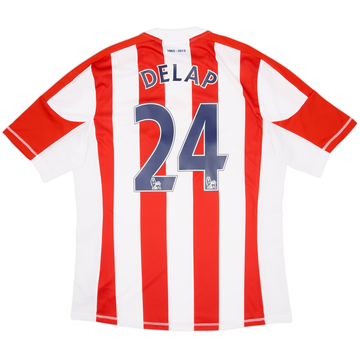 2012-13 Stoke '150 Years' Home Shirt Delap #24 - 9/10 - (L)