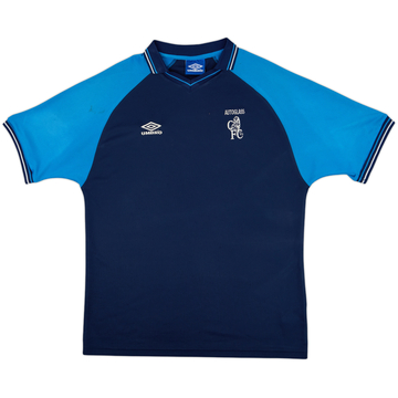 2000-01 Chelsea Umbro Polo Shirt - 7/10 - (XL)