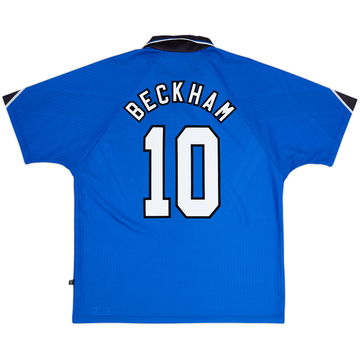 1996-98 Manchester United Third Shirt Beckham #10 - 9/10 - (XL)