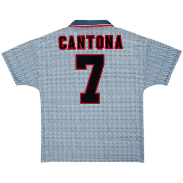 1995-96 Manchester United Away Shirt Cantona #7 - 6/10 - (M)