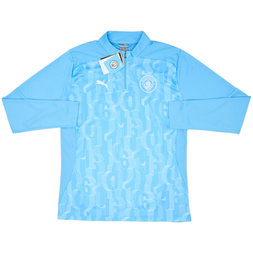 Top de entrenamiento 1/4 Zip Puma del Manchester City 2024-25 (M)