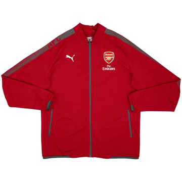 2017-18 Arsenal Puma Track Jacket - 8/10 - (3XL)