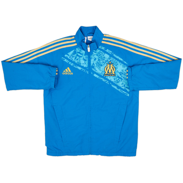 2011-12 Olympique Marseille adidas Track Jacket - 8/10 - (L.Boys)