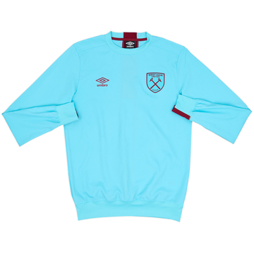 2018-19 West Ham Umbro Sweat Top - 10/10 - (S)