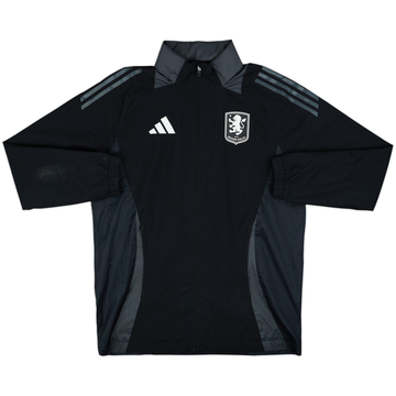 2024-25 Aston Villa adidas Hooded Rain Jacket - 6/10 - (M)