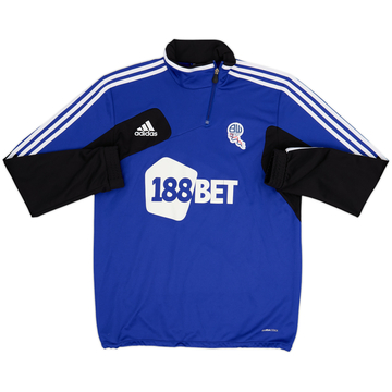 2012-13 Bolton adidas 1/4 Zip Training Top - 8/10 - (L)
