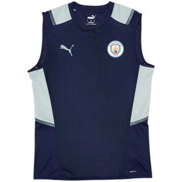 2021-22 Manchester City Puma Training Vest - 10/10 - (M)