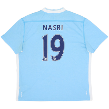 2011-12 Manchester City Home Shirt Nasri #19 - 6/10 - (XXL)
