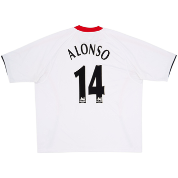 2005-06 Liverpool Away Shirt Alonso #14 - 8/10 - (XXL)