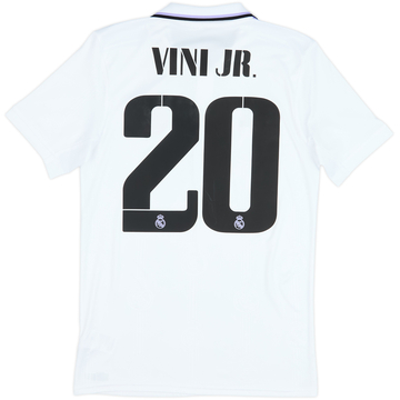2022-23 Real Madrid Home Shirt Vini Jr #20 - 9/10 - (S)