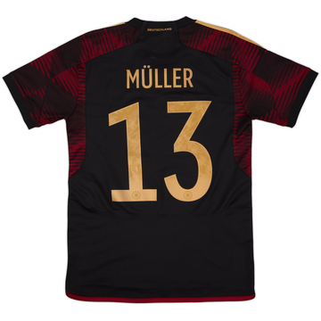2022-23 Germany Away Shirt Muller #13 - 7/10 - (S)