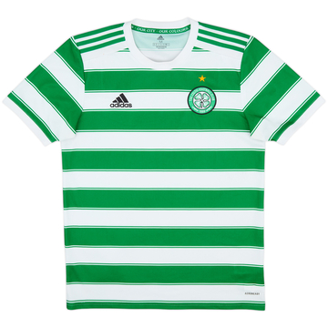 2021-22 Celtic Home Shirt - 8/10 - (M)