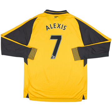 2016-17 Arsenal Away L/S Shirt Alexis #7 - 8/10 - (XXL)