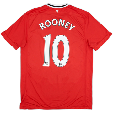 2011-12 Manchester United Home Shirt Rooney #10 - 5/10 - (L)