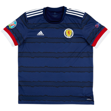 2020-22 Scotland Home Shirt - 7/10 - (XL)
