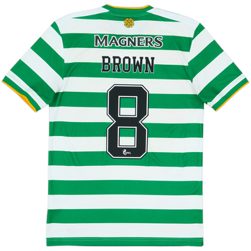 2020-21 Celtic Home Shirt Brown #8 - 6/10 - (S)