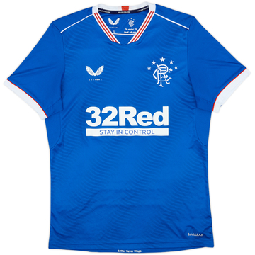 2020-21 Rangers Home Shirt - 8/10 - (S)
