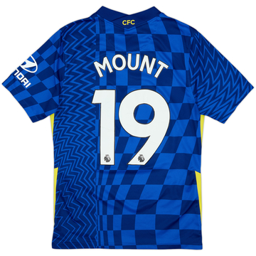 2021-22 Chelsea Home Shirt Mount #19 - 6/10 - (S)