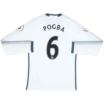 2016-17 Manchester United Third L/S Shirt Pogba #6 - 6/10 - (S)