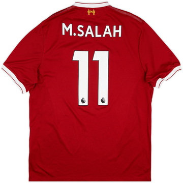 2017-18 Liverpool 125 Years Home Shirt M.Salah #11 - 4/10 - (L)