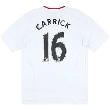 2015-16 Manchester United Away Shirt Carrick #16 - 6/10 - (S)