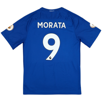 2017-18 Chelsea Home Shirt Morata #9 - 6/10 - (M)