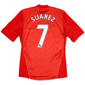 2010-12 Liverpool Home Shirt Suarez #7 - 5/10 - (S)