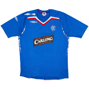 2007-08 Rangers Home Shirt - 6/10 - (M)
