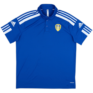 2021-22 Leeds United adidas Polo Shirt - 10/10 - (L)
