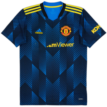 2021-22 Manchester United Third Shirt - 4/10 - (S)