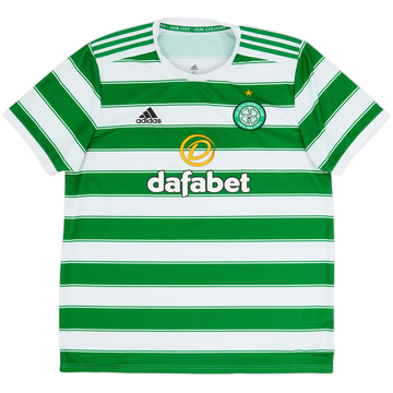 2021-22 Celtic Home Shirt - 10/10 - (XL)