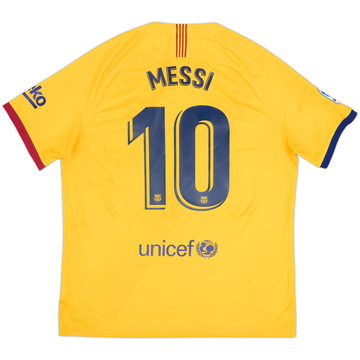 2019-20 Barcelona Away Shirt Messi #10 - 6/10 - (XL)