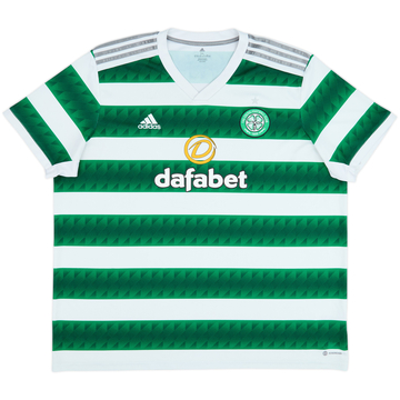 2022-23 Celtic Home Shirt - 6/10 - (3XL)