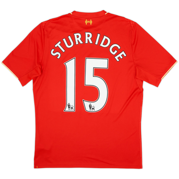 2015-16 Liverpool Home Shirt Sturridge #15 - 9/10 - (M)