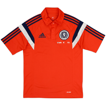 2014-15 Scotland adidas Polo Shirt - 4/10 - (S)