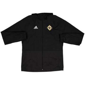 2018-19 Northern Ireland adidas Hooded Track Jacket - 8/10 - (M)
