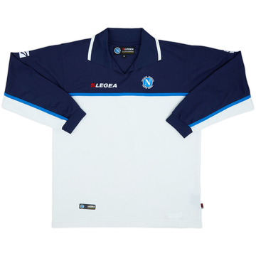 2003-04 Napoli Legea Polo L/S Shirt - 7/10 - (M)
