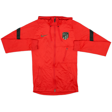 2021-22 Atletico Madrid Nike Hooded Track Jacket - 7/10 - (XS)