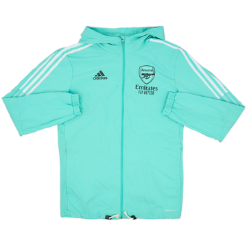 2021-22 Arsenal adidas Hooded Track Jacket - 6/10 - (S)