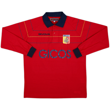 2012-13 Catanzaro Givova Polo L/S Shirt - 8/10 - (M)