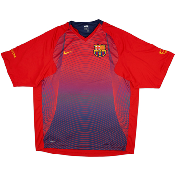 2007-08 Barcelona Nike Training Shirt - 9/10 - (XL)
