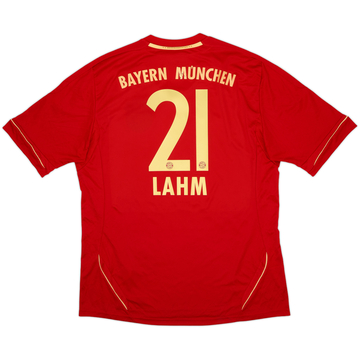 2011-13 Bayern Munich Home Shirt Lahm #21 - 7/10 - (XL)