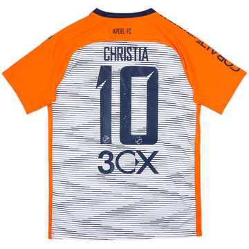 2018-19 APOEL Nicosia 'Signed' Away Shirt Christia #10 - 7/10 - (M)