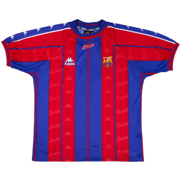 1997-98 Barcelona Home Shirt - 7/10 - (M)